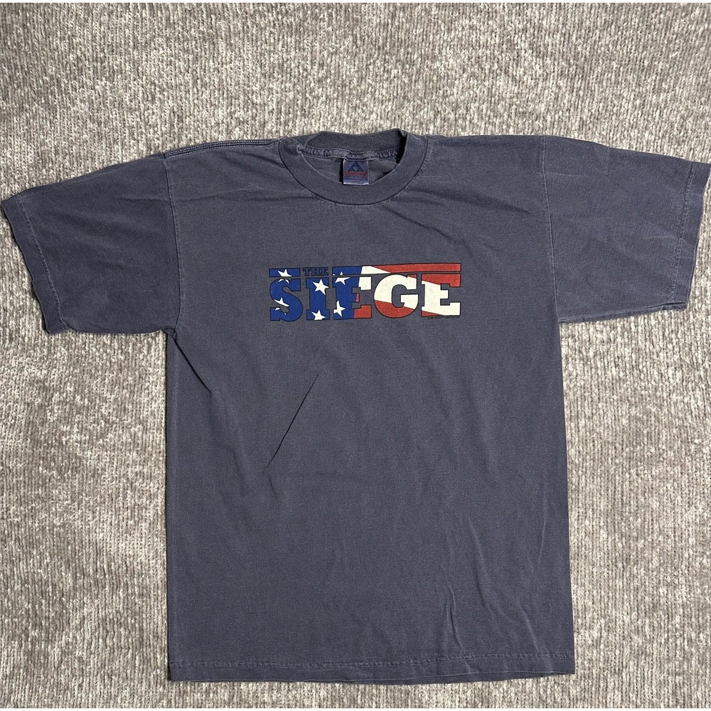 Vintage 1998 The Siege Movie T Shirt L Denzel Washington 90's